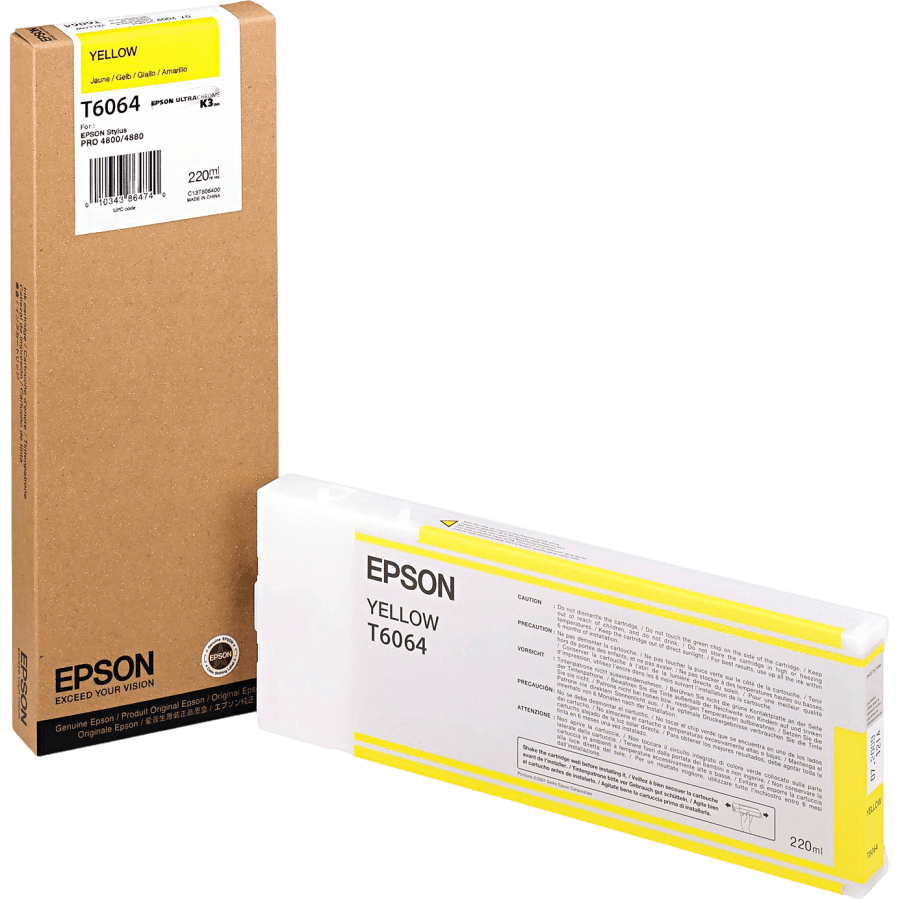 Картридж/ Epson I/C SP-4880 220ml Yellow