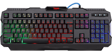 Defender Проводная игровая клавиатура Legion GK-010DL RU,RGB подсветка,19 Anti-Ghost