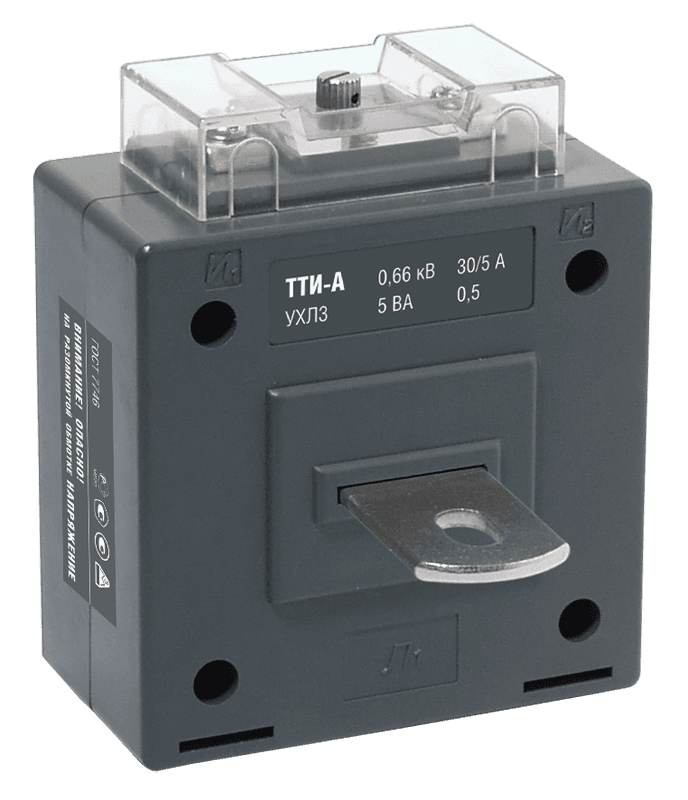 Трансформатор тока ТТИ-А 125/5А 5ВА 0,5 IEK