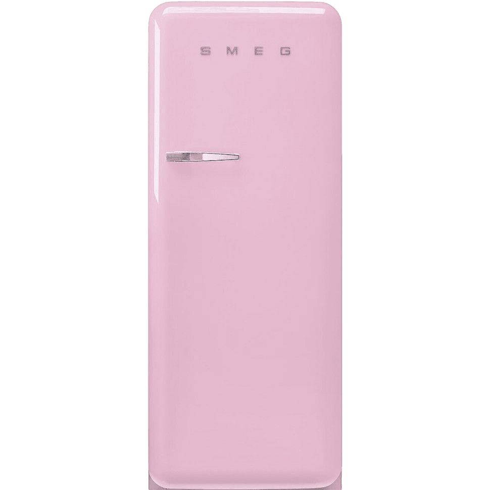 Холодильник SMEG/ Холодильник SMEG, ВхШхГ 1530х601х728 мм, отдельностоящий, стиль 50-х, однокамерный, внутренняя морозильная камера, объем 270 л (244 + 26), LED освещение, инверторный компрессор, энергоэффективность С, цвет розовый