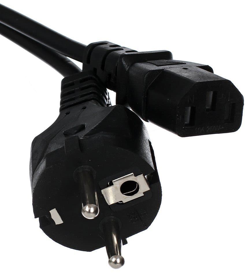 Кабель питания Schuko - C13, 5м, Telecom TP021-5.0-BK