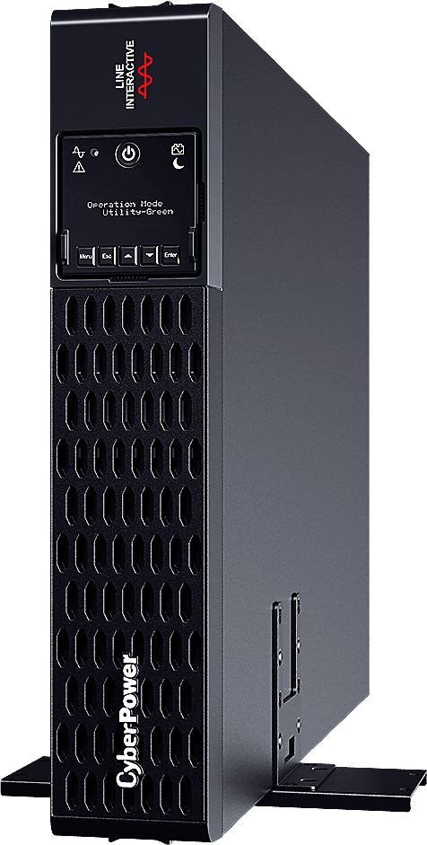 PR3000ERTXL2UA - Источник бесперебойного питания, CyberPower, PR3000ERTXL2UA, Мощность 3000ВА/3000Вт, PRIII-серия, Линейно-интерактивный, Стоечный 2U, LCD/Smart/BMS/USB/RS232/EPO/RJ11/RJ45/Serial/Сухие контакты, AVR: 159-288В, АКБ 12В/6Ач*8 шт, Вых: 6xIEC C13/2хIEC C19, Чёрный