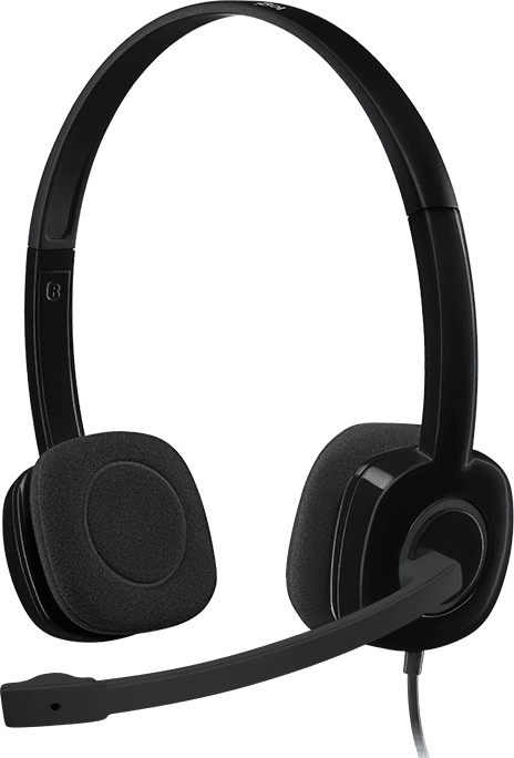 Гарнитура/ Logitech Headset H151 Stereo Black
