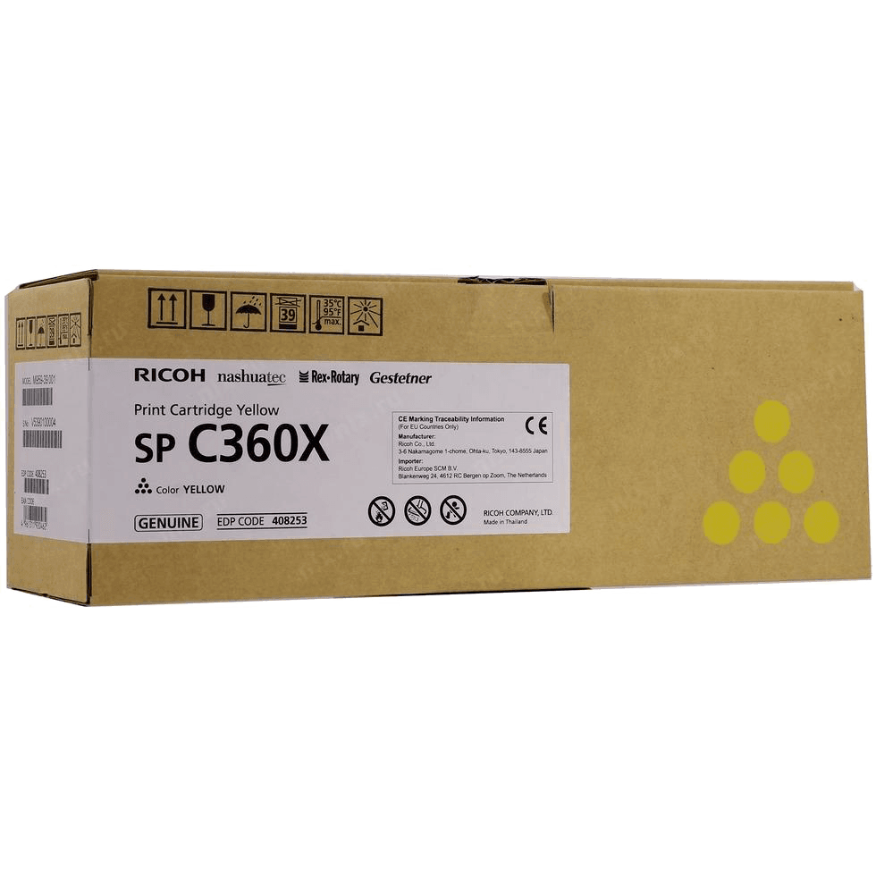 Картридж лазерный желтый тип SP C360X SP C361SFNw (9K, только для МФУ)
