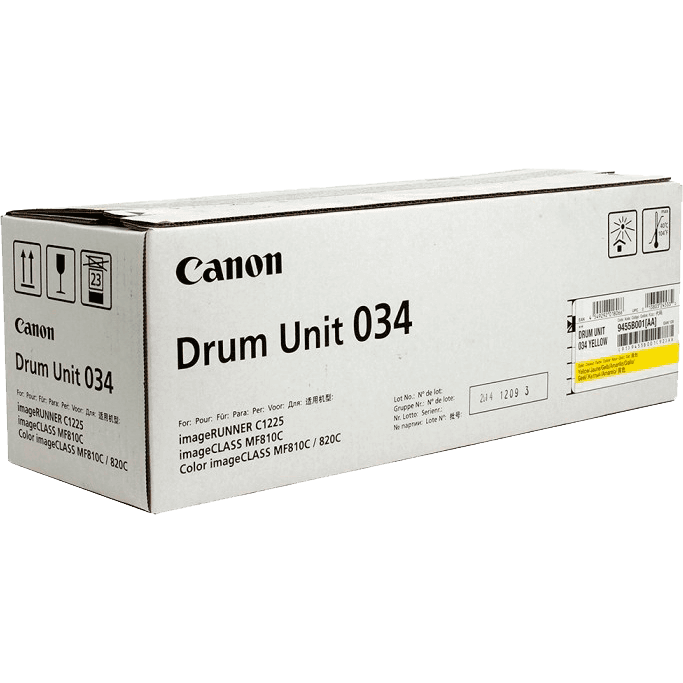 Драм-картридж Canon 034 жёлтый