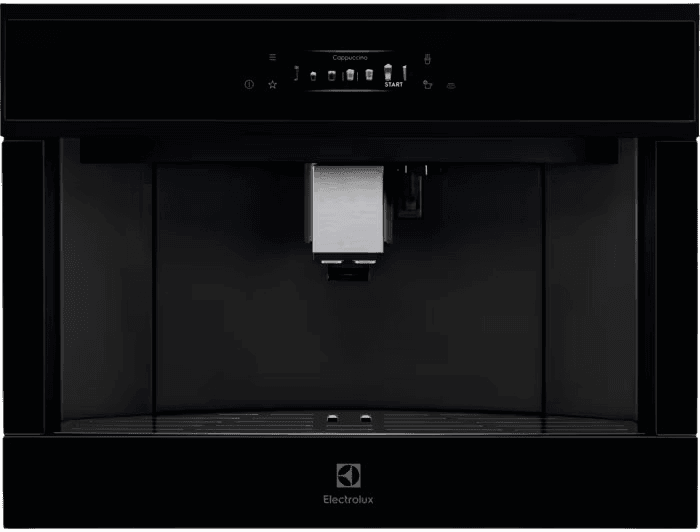 Встраиваемая кофемашина ELECTROLUX/ Кофе-машина автоматическая, сенсорное управление, цвет черный