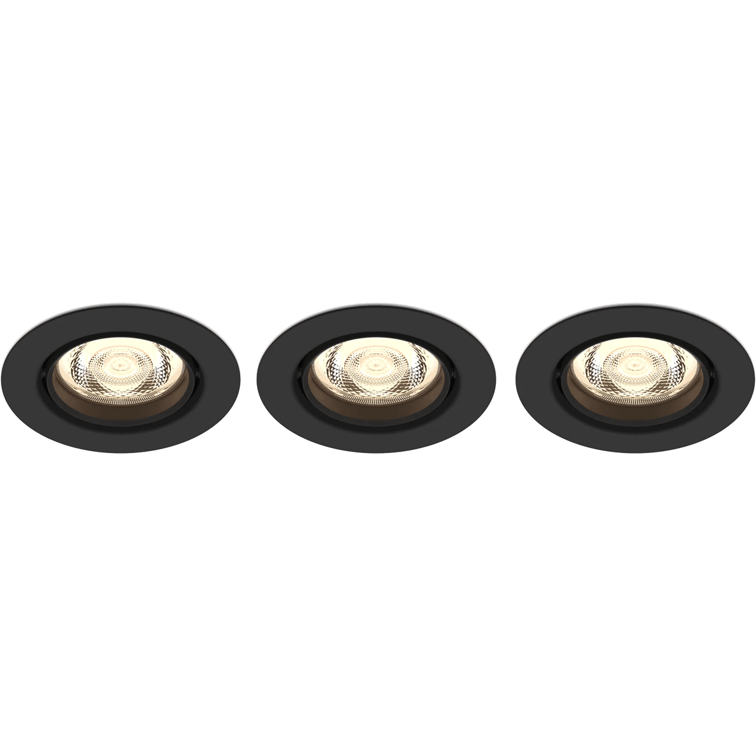 Встраиваемый светильник Philips/ Встраиваемые светильники IMPALA WGDIM SL264 RD 068 6W 27K BL 3PK