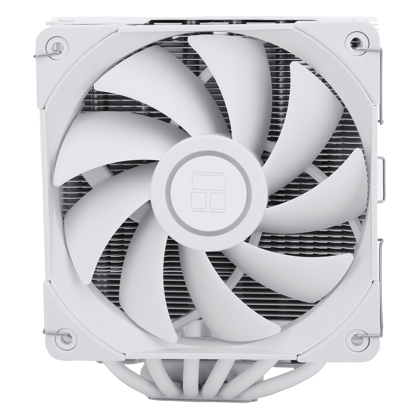 Кулер для процессора/ CPU Cooler Thermalright Peerless Assassin 120 White (4-pin PWM, 157mm, Ni/CU, 6x6mm, 2x120mm, 66.17CFM, 25.6dBA, 1550RPM, S: 1700, 1200, 20XX, 115X, AM5, AM4)