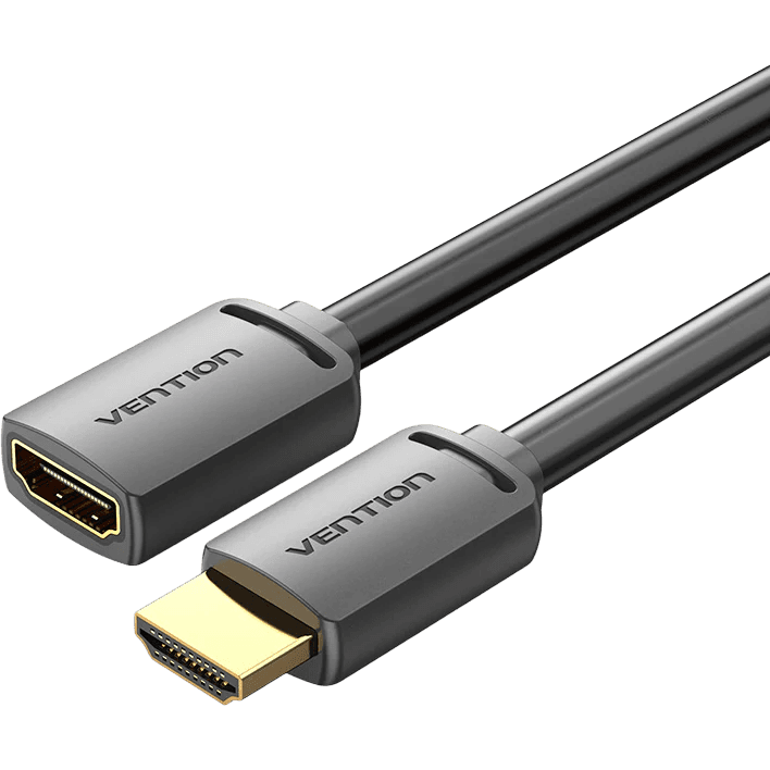 Кабель-удлинитель Vention HDMI High speed v2.0 with Ethernet 19F/19M - 2м