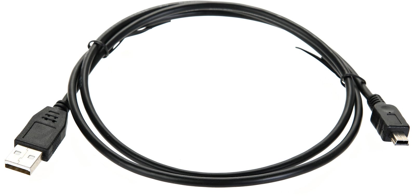 Кабель/ Кабель USB 2.0 A-->mini-B 5P (1м) черный Telecom <TC6911BK-1.0M>