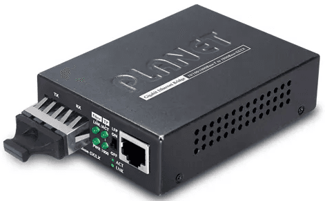 GT-802S медиа конвертер/ 10/100/1000Base-T to 1000Base-LX Gigabit Converter (Single Mode)