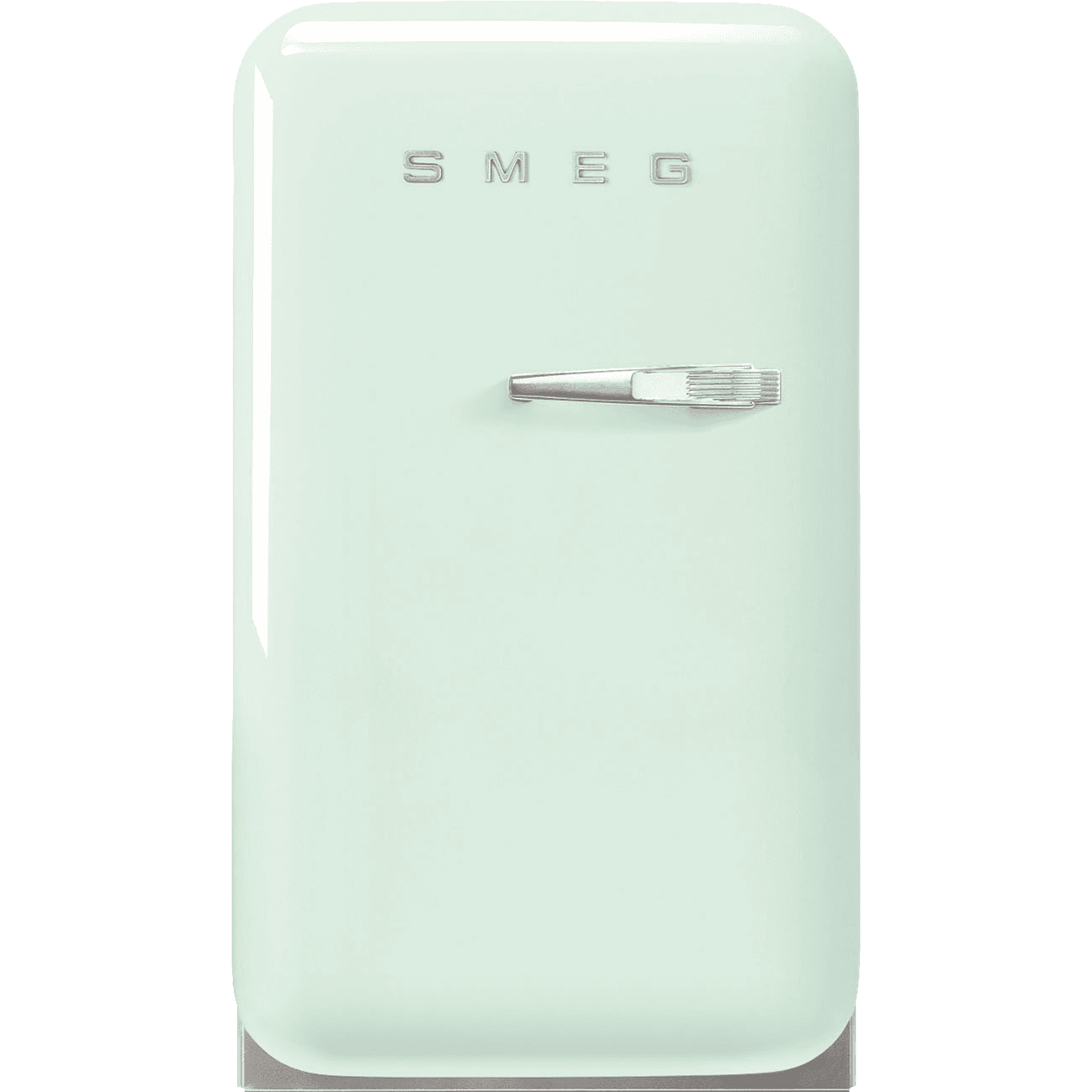 Холодильник SMEG/ Холодильник SMEG, ВхШхГ 725х404х500 мм, отдельностоящий, стиль 50-х, однокамерный, объем 34 л, стандартный компрессор, энергоэффективность С, цвет пастельный зеленый
