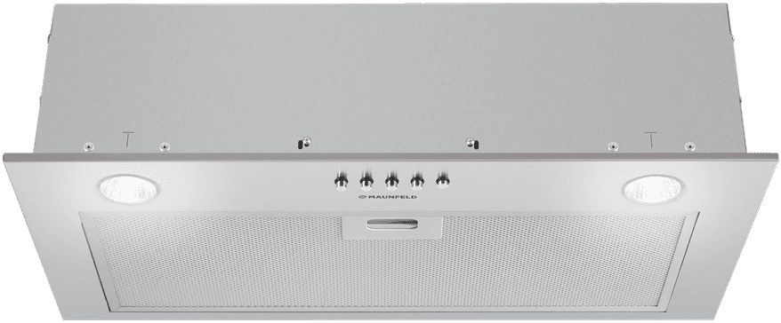 ВЫТЯЖКА MAUNFELD CROSBY SINGL 60 INOX/ Тип: полновстраиваемая, Цвет: нержавеющая сталь, Управление: кнопочное, Ширина, мм: 598, Полная потребляемая мощность, Вт: 190, Количество скоростей: 3, Максимальная производительность, м3/ч: 850, Диаметр воздуховода, мм: 120, Площадь кухни: до 30 м2, Уровень шума, Дб: 48, Освещение, Вт: светодиодное 2х3, В комплекте: инструкция на русском языке В опции: угольный фильтр CF140C - 2шт