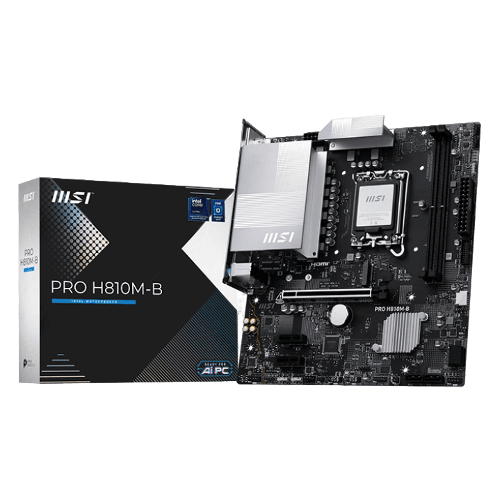 Материнская плата H810 S1851 MATX PRO H810M-B MSI