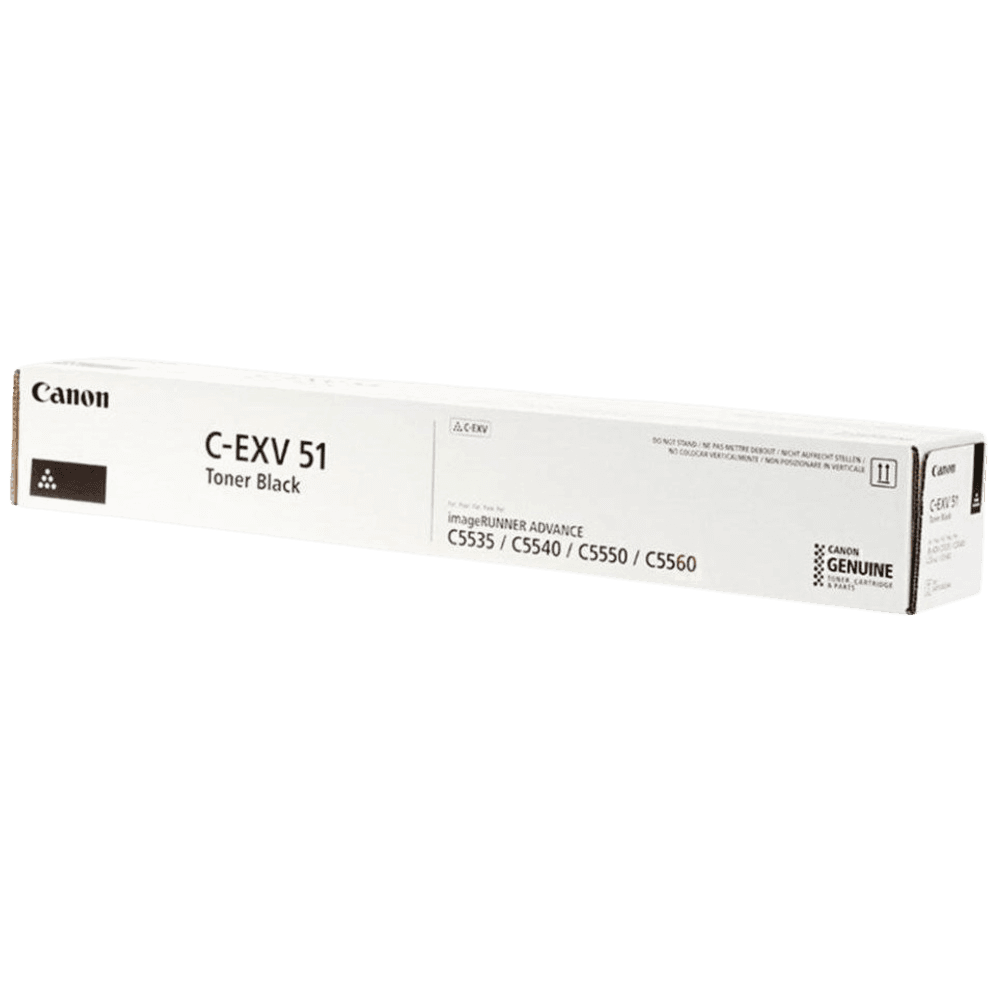 Картридж лазерный Canon C-EXV 51 черный (69 000 стр) для Canon imageRUNNER ADVANCE C5535/C5535i/C5540i/C5550i/C5560i