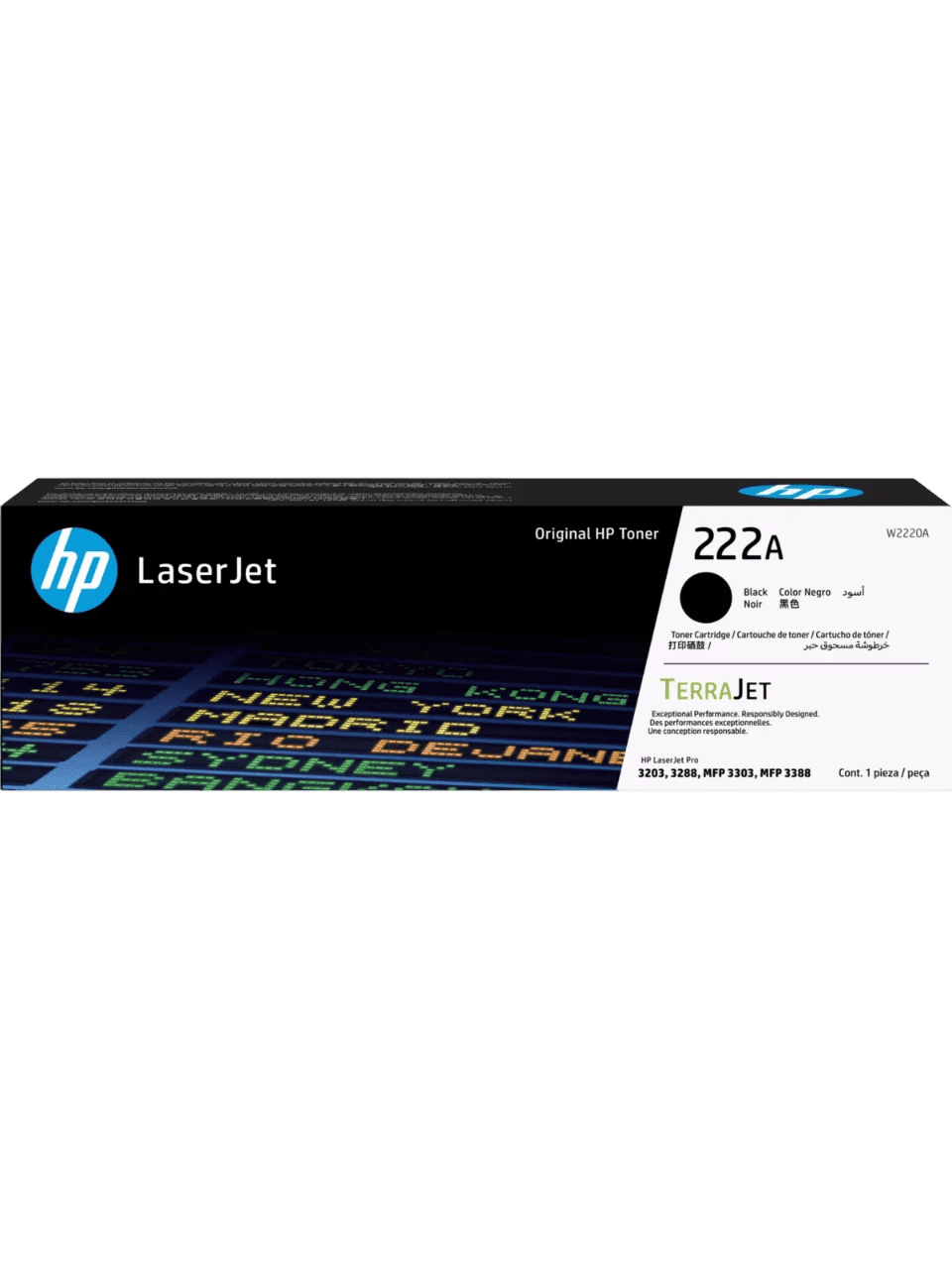 Тонер-картридж HP 222A черный (Original)