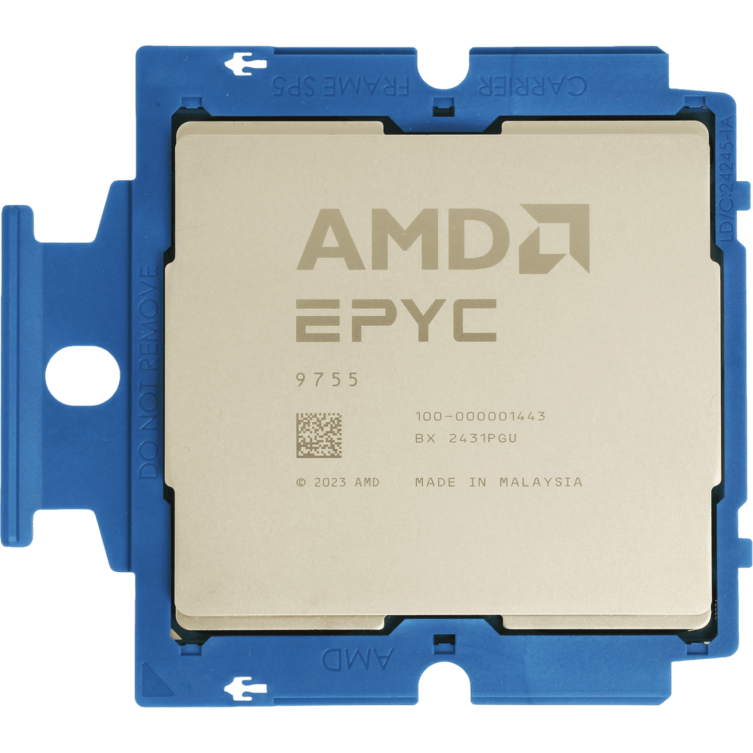 Процессор серверный/ CPU SP5 AMD EPYC 9755 (128C/256T, 2.7/4.1GHz, 512MB, 500W) OEM