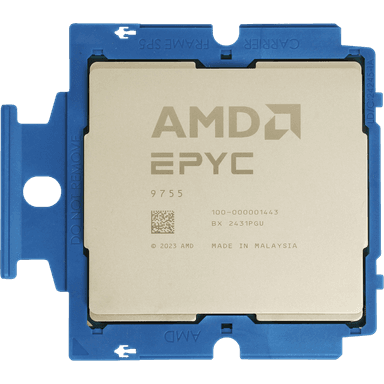 Процессор серверный/ CPU SP5 AMD EPYC 9755 (128C/256T, 2.7/4.1GHz, 512MB, 500W) OEM