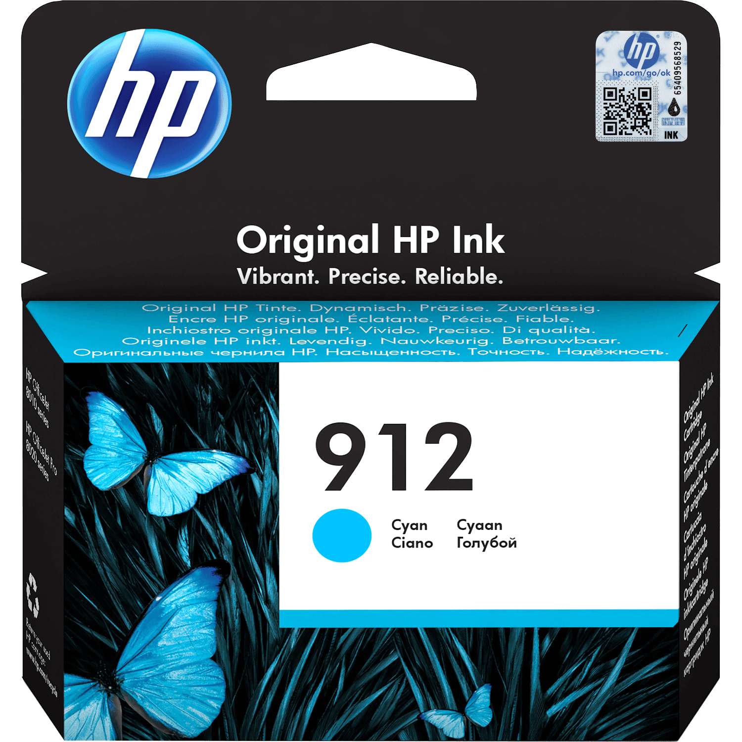 Картридж/ HP 912 Cyan Original Ink Cartridge