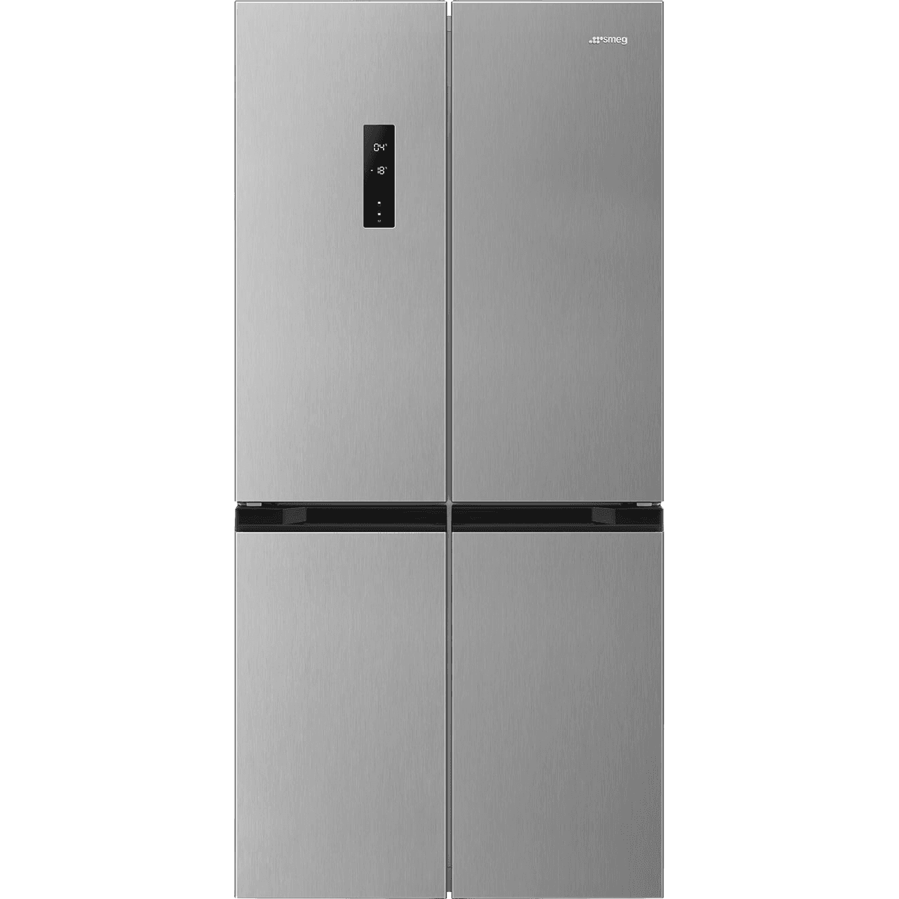 Холодильник SMEG/ Холодильник SMEG, Side-by-Side, отдельностоящий, ВхШхГ 1790х840х690 мм, No Frost, объем 488 (322+166) л, дисплей, электронный контроль температуры, инверторный компрессор, быстрое охлаждение, быстрая заморозка, функция "Отпуск", ручной ледогенератор, LED подсветка, энергоэффективность Е, цвет нержавеющая сталь