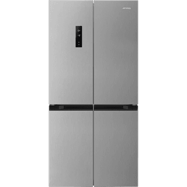 Холодильник SMEG/ Холодильник SMEG, Side-by-Side, отдельностоящий, ВхШхГ 1790х840х690 мм, No Frost, объем 488 (322+166) л, дисплей, электронный контроль температуры, инверторный компрессор, быстрое охлаждение, быстрая заморозка, функция "Отпуск", ручной ледогенератор, LED подсветка, энергоэффективность Е, цвет нержавеющая сталь