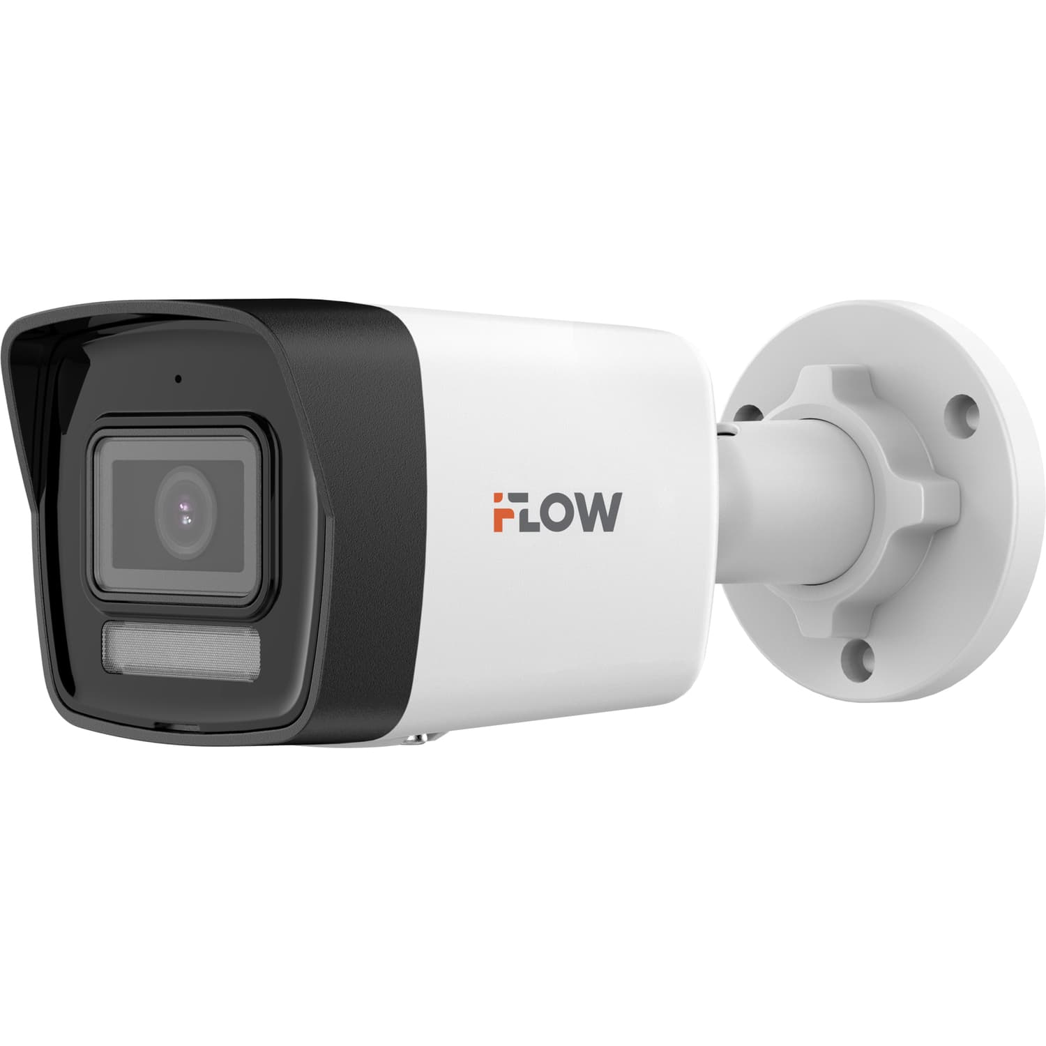 iFLOW F-IC-1122CM(4mm) Eco 2Мп уличная цилиндрическая IP-камера с гибридной Smart-подсветкой и встроенным микрофоном
