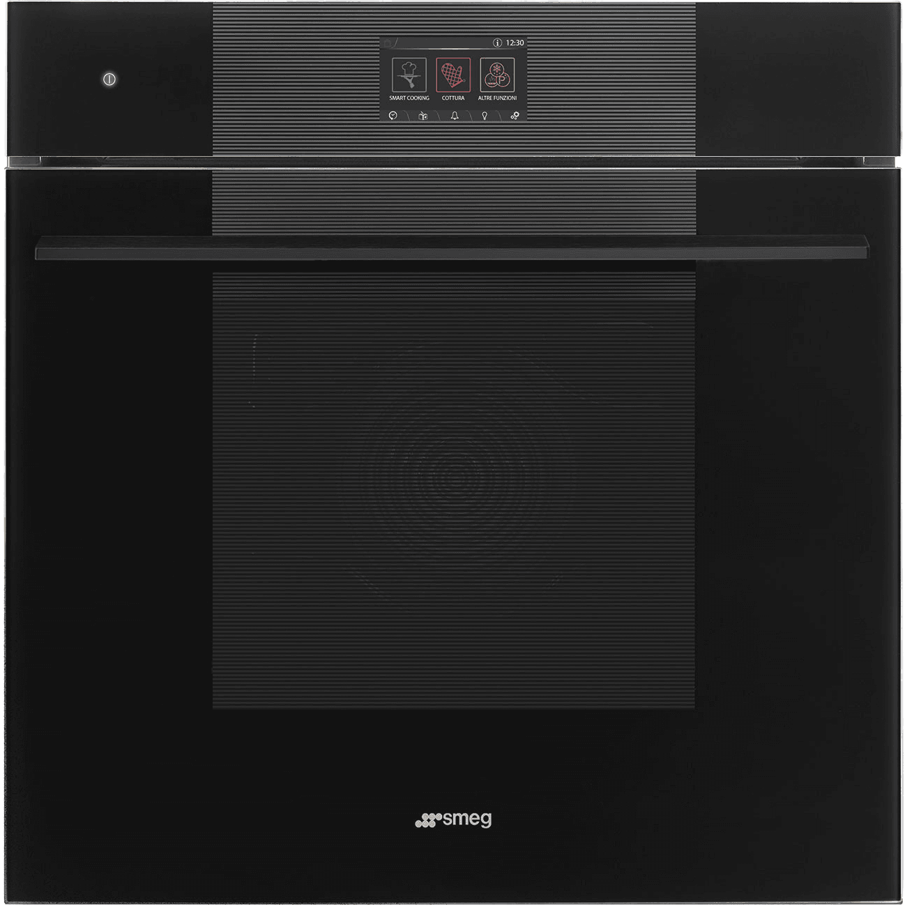 Встраиваемый духовой шкаф SMEG/ Встраиваемый духовой шкаф SMEG, 60 см, Linea, пар, пиролитическая очистка, 25-280 градусов, дисплей VivoScreen, галогенная подсветка, Soft Open/Close, 19 режимов, 150 автоматических программ, 10 персональных рецептов, сенсорное управление, поддержание тепла, автоматическое отключение, термощуп, полезный объем 68 л, энергоэффективность А+, цвет черный