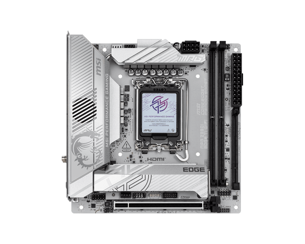 Материнская плата Z890 S1851 MITX MPG Z890I EDGE TI WIFI MSI