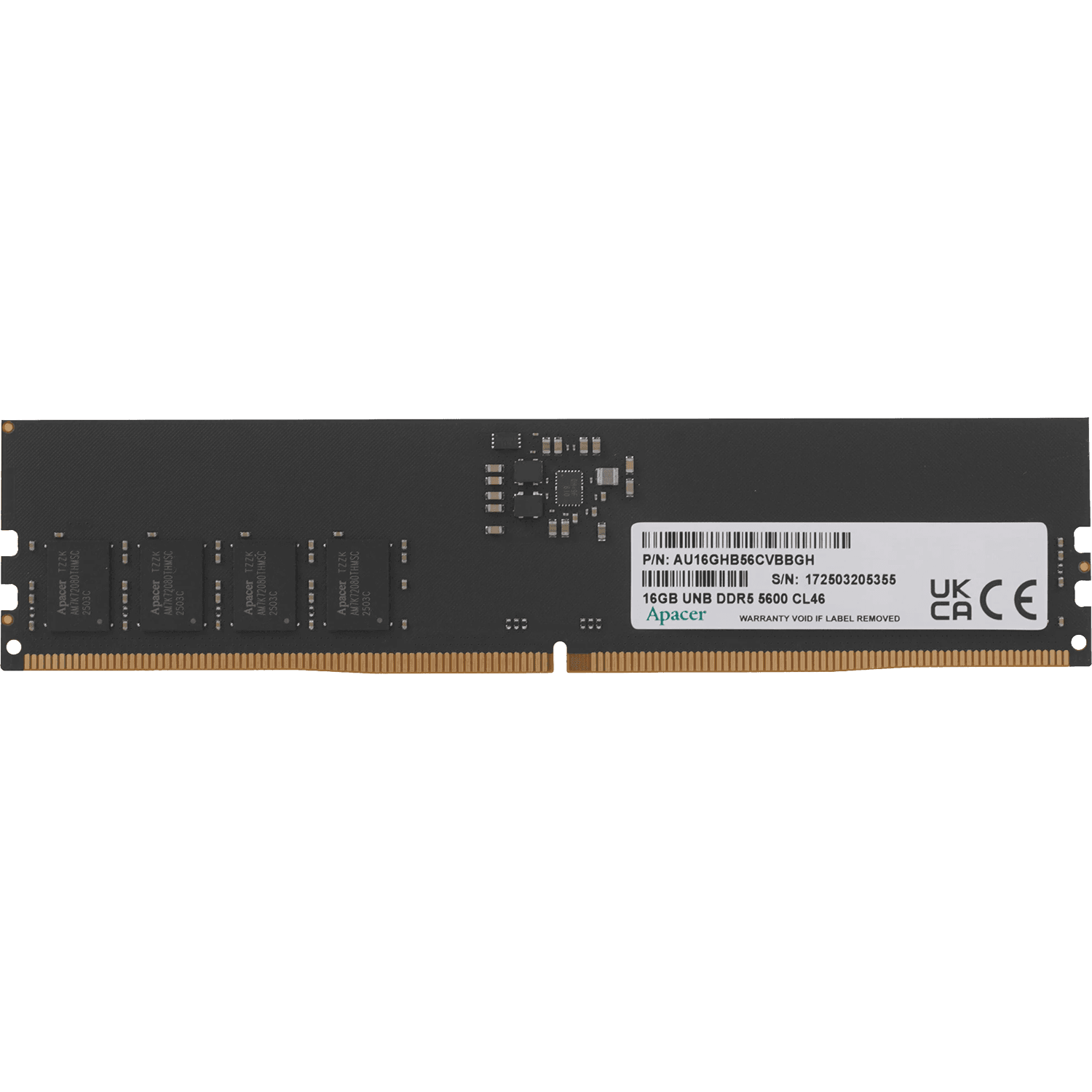 Модуль памяти APACER DIMM 16GB DDR5-5600 FL16G2CPKH