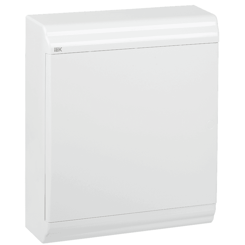 PRIME Корпус пластиковый ЩРН-П-24 белый/белая дверь IP41 IEK