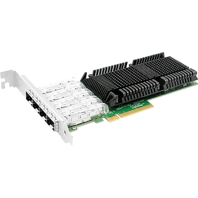 Сетевая карта/ PCIe x8 25G Quad Port SFP28 Server Network Card