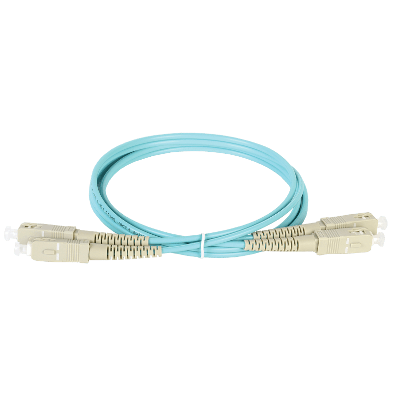 Оптический (патч-корд), MM, 50/125 (OM3), SC/UPC-SC/UPC,(Duplex),1м