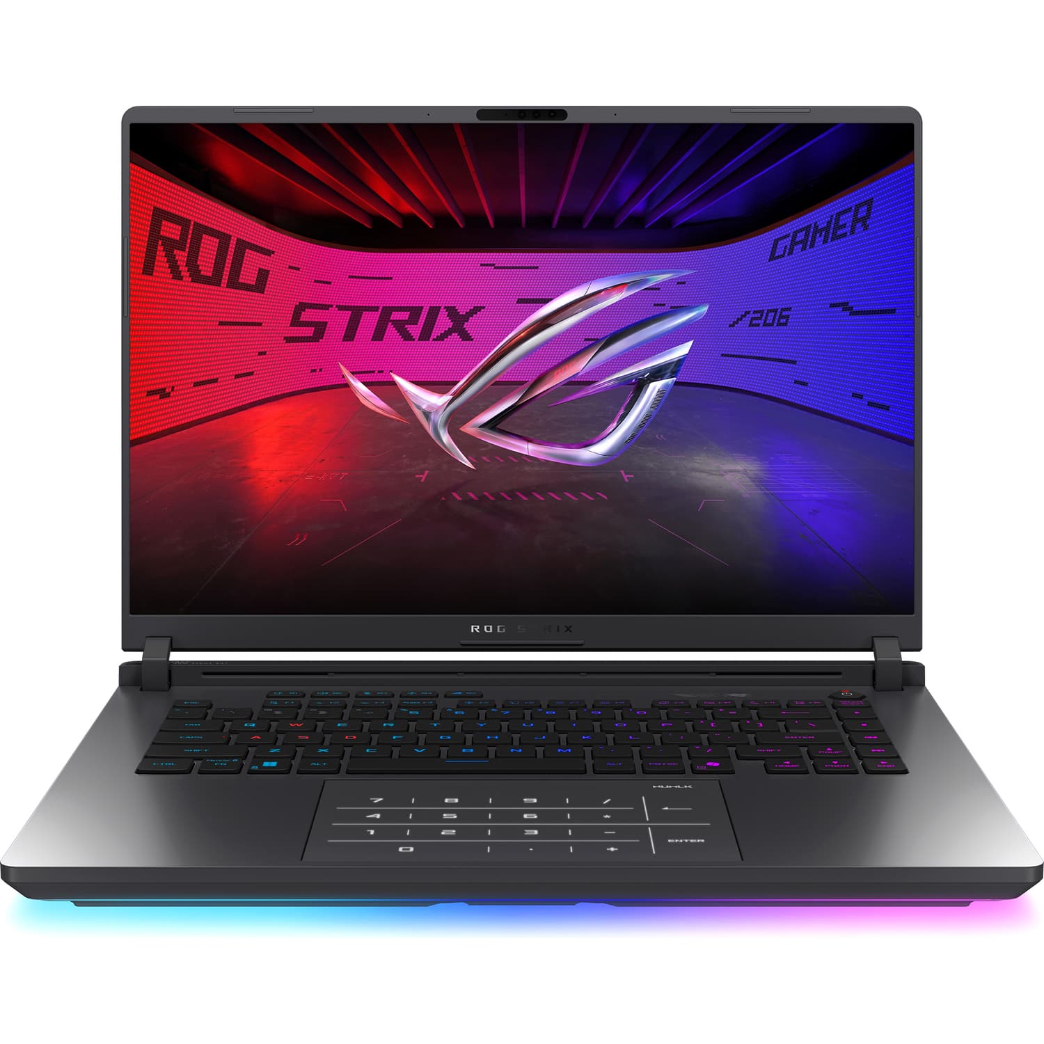 Ноутбук 16" IPS WQXGA ASUS G615LW-S5080 gray (Core Ultra 9 275HX/32Gb/1Tb SSD/5080 16Gb/noOS) (90NR0LG1-M00330)