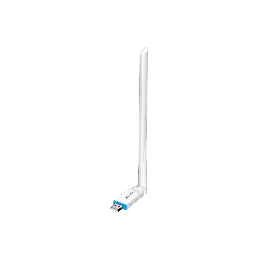 Адаптер Wi-Fi/ Tenda WiFi Adapter USB U2 (USB2.0, WLAN 150Mbps, 802.11bgn) 1x ext Antenna