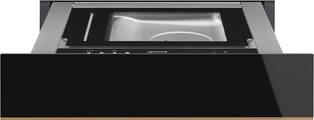 Вакууматор SMEG 60 см/ Вакууматор, 60 см, высота 14 см, черное стекло Eclipse, медный профиль, открывание PUSH,3 степени вакуумирования,3 цикла консервации,Функции приготовления: маринование/ настаивание,Объем: 6,5 л,Длина сварочной планки: 26 см,Максимальное выдвижение: 44 см,Скорость откачивания воздуха: 4 м?/ч,Достижимый уровень вакуума: 2-10 мбар (99,9%),Продолжительность цикла консервации: 1 минута – 1 минута 20 секунд
