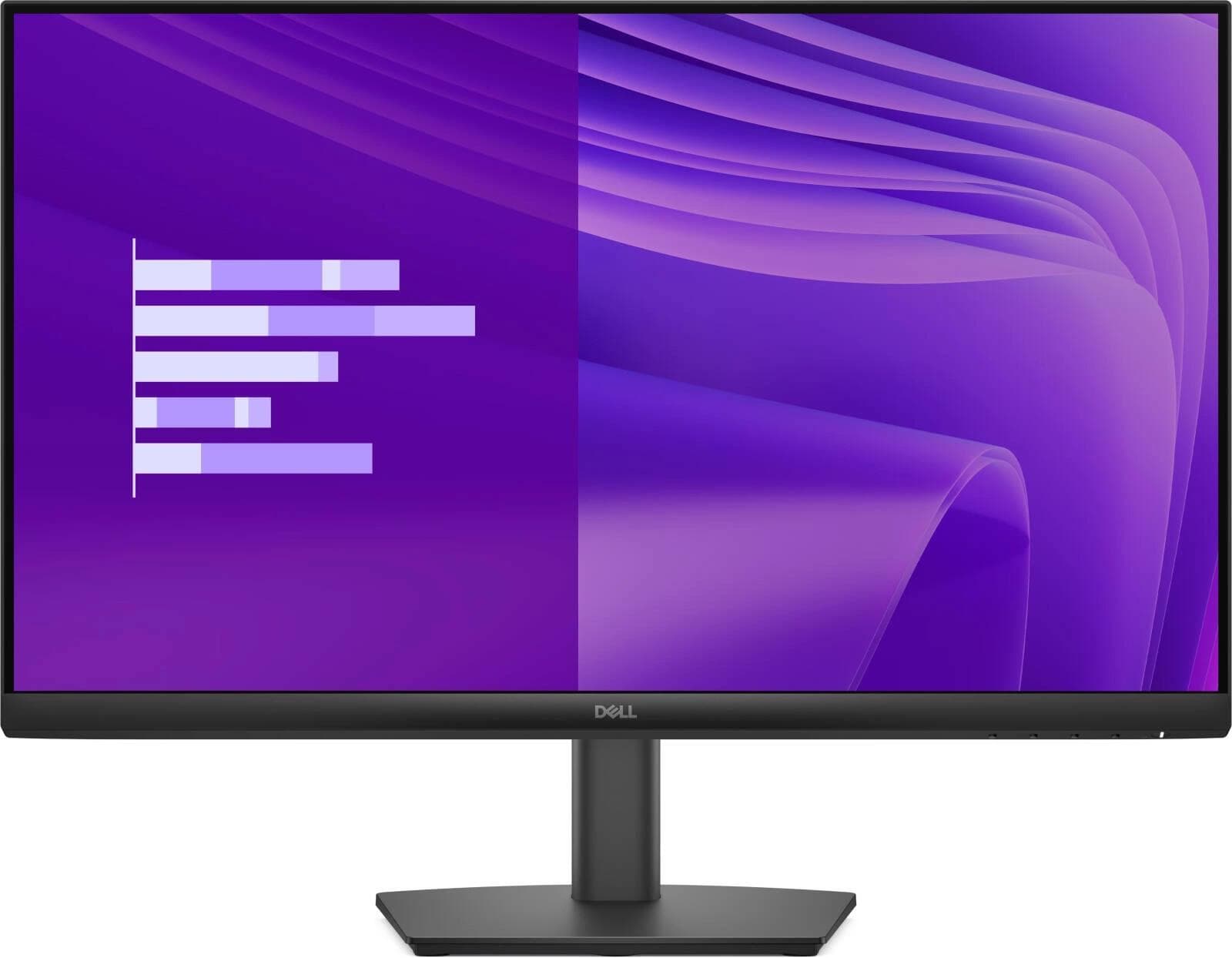 Монитор Dell 23.8" E2425HM черный IPS LED 5ms 16:9 HDMI матовая 1000:1 250cd 178гр/178гр 1920x1080 100Hz VGA DP FHD