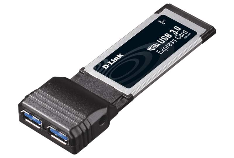 D-Link DUB-1320/A1A 2-портовый USB 3.0 адаптер для шины ExpressCard