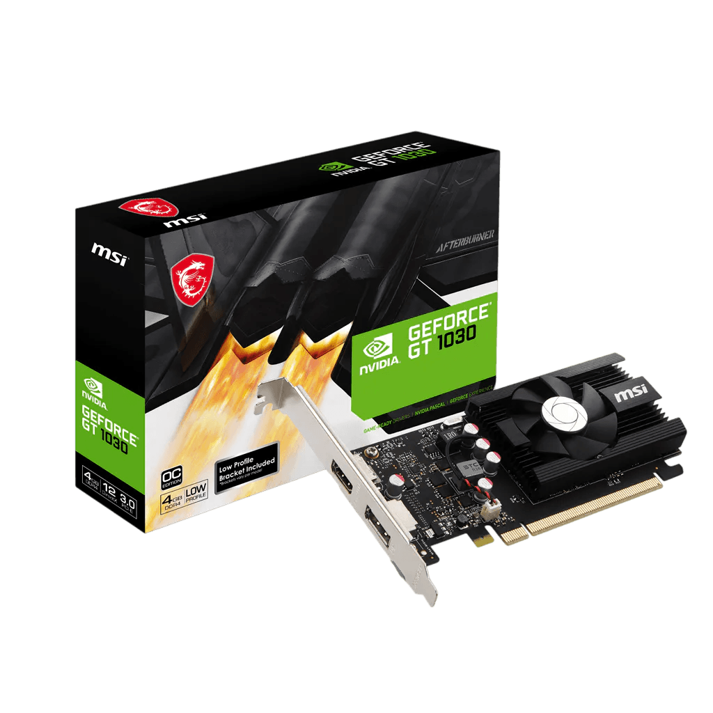 Видеокарта/ GeForce GT 1030 4GD4 LP OC