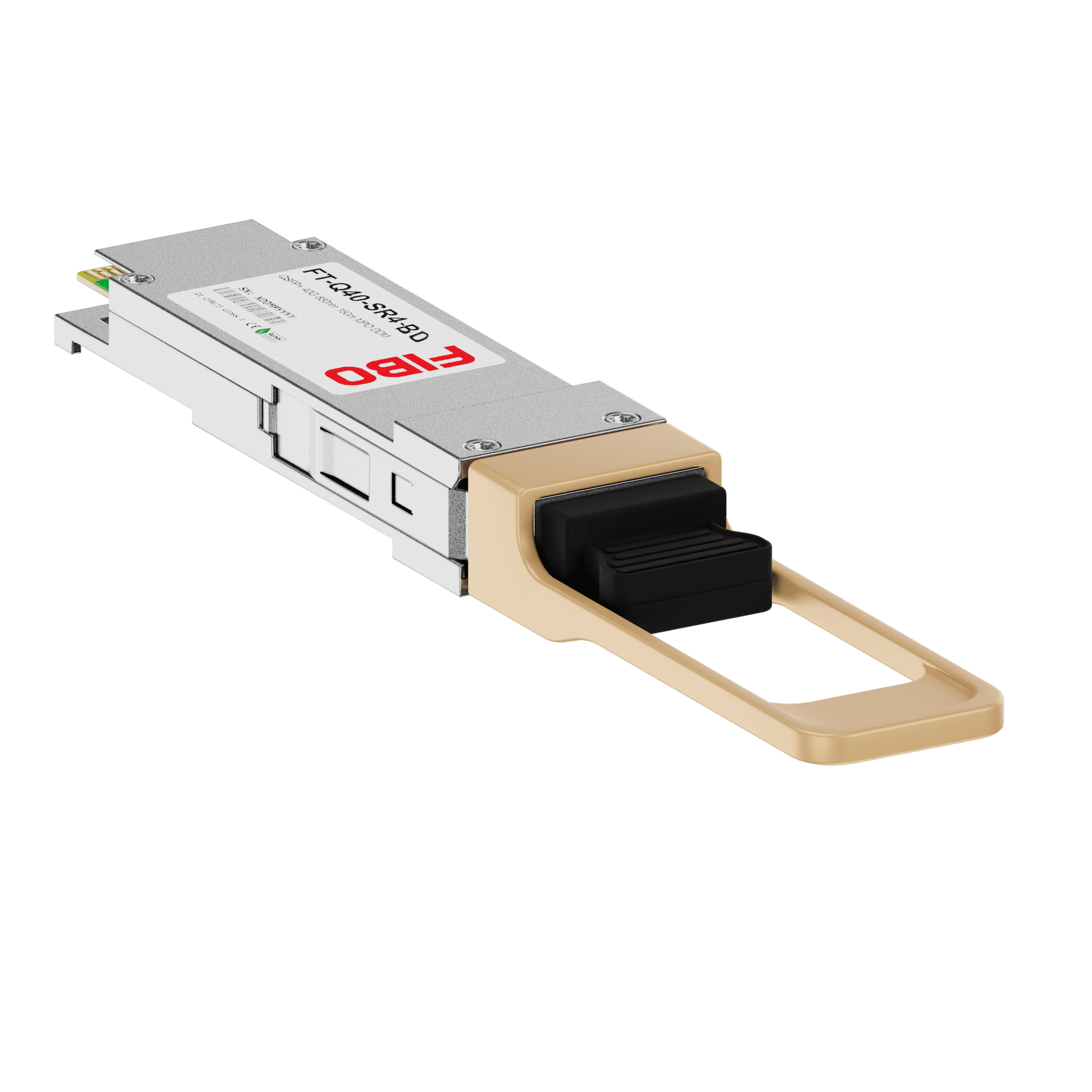 Трансивер/ FT-Q40-SR-BD модуль QSFP+ 40GBASE-SR(BiDi), разъем duplex LC, дальность до 100м по ОМ3