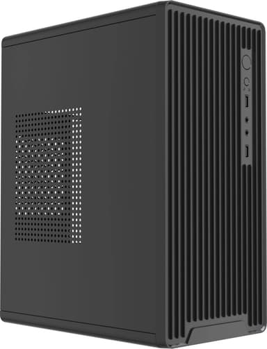 Корпус Accord ACC-M258-02B черный без БП mATX 1x80mm 2xUSB2.0 audio