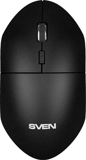 SVEN Мышь беспроводная RX-515SW чёрная (2,4 GHz, 3+1кн. бесш. кн., 800-1600DPI, блист)