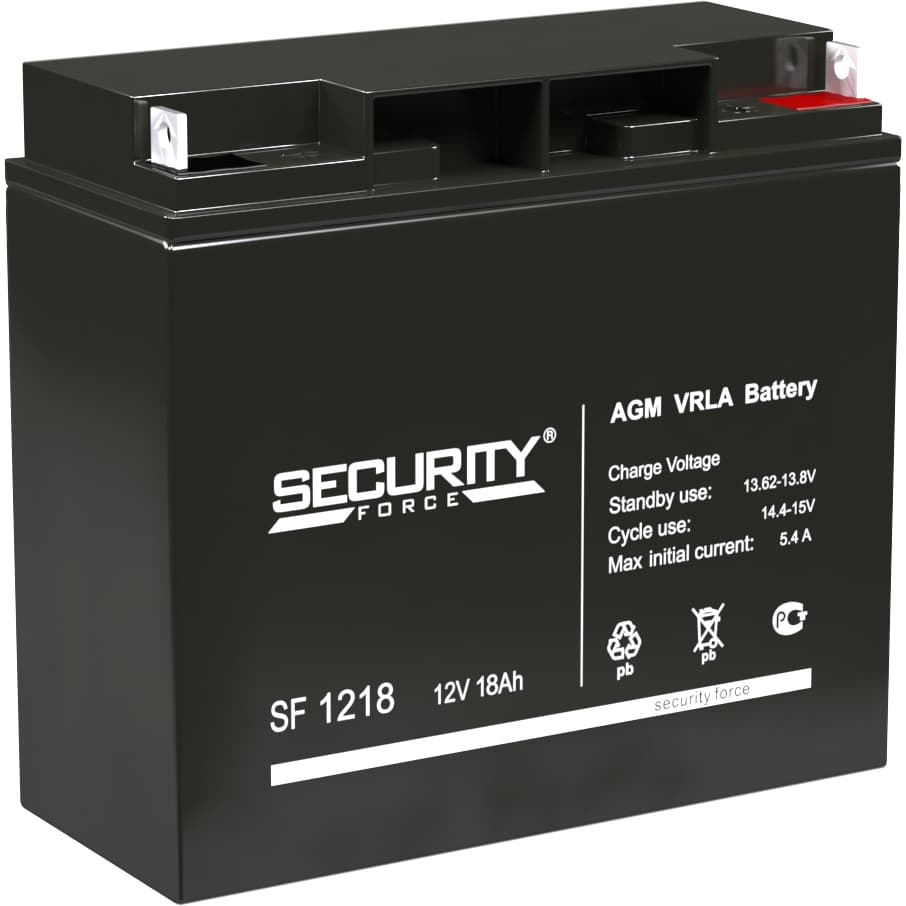 Аккумулятор Delta Security Force SF 1218