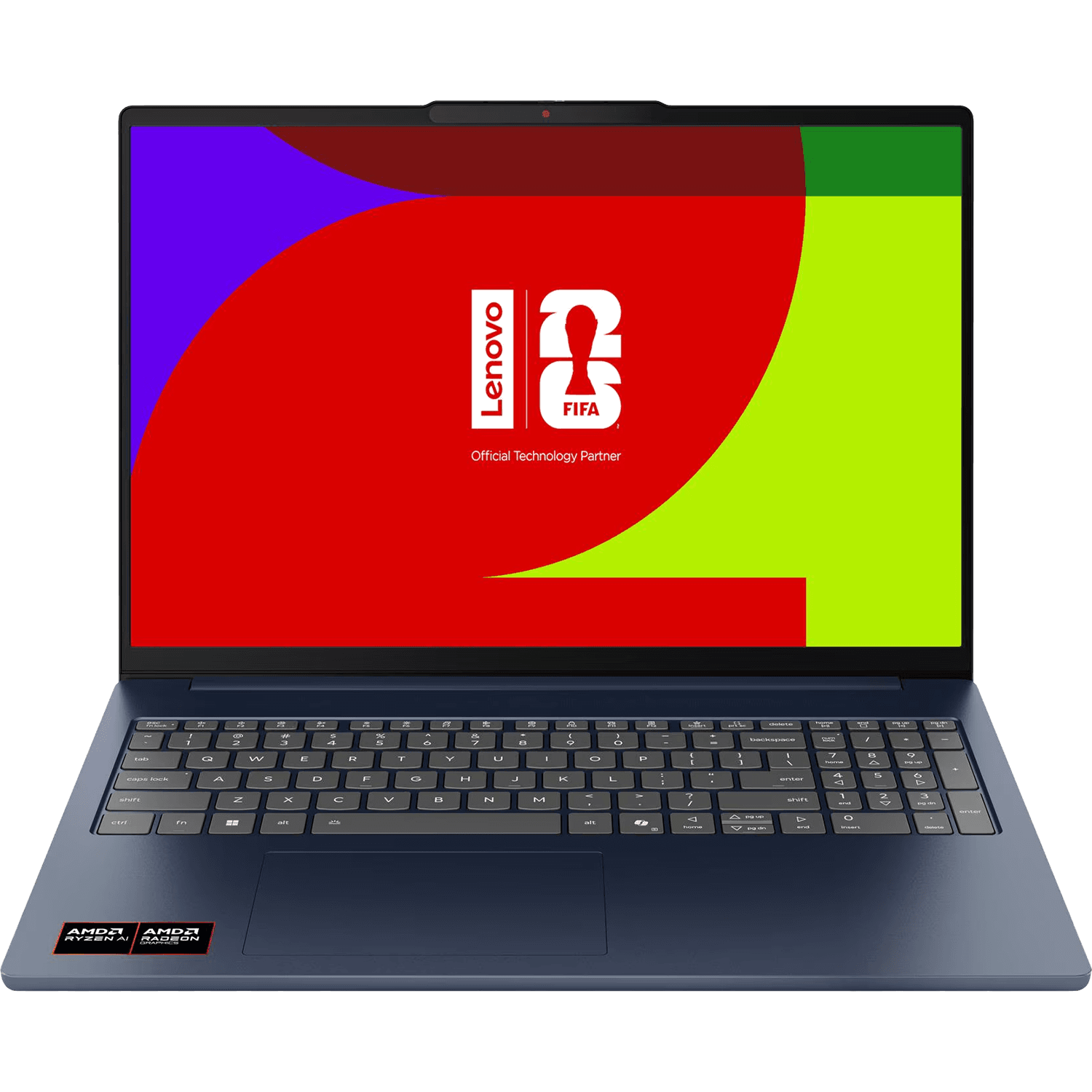 Ноутбук/ Lenovo IdeaPad Slim 5 16AGP11 16"(1920x1200 OLED)/AMD Ryzen AI 7 445(4Ghz)/32768Mb/1024PCISSDGb/noDVD/Int:AMD Radeon 840M/Cam/BT/WiFi/60WHr/war 1y/1.69kg/cosmic blue/noOS + 65W, RU kbd
