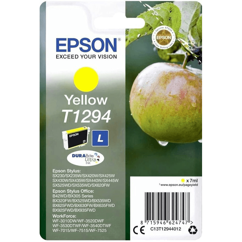 Картридж/ Epson I/C for SX420W/BX305F yellow new