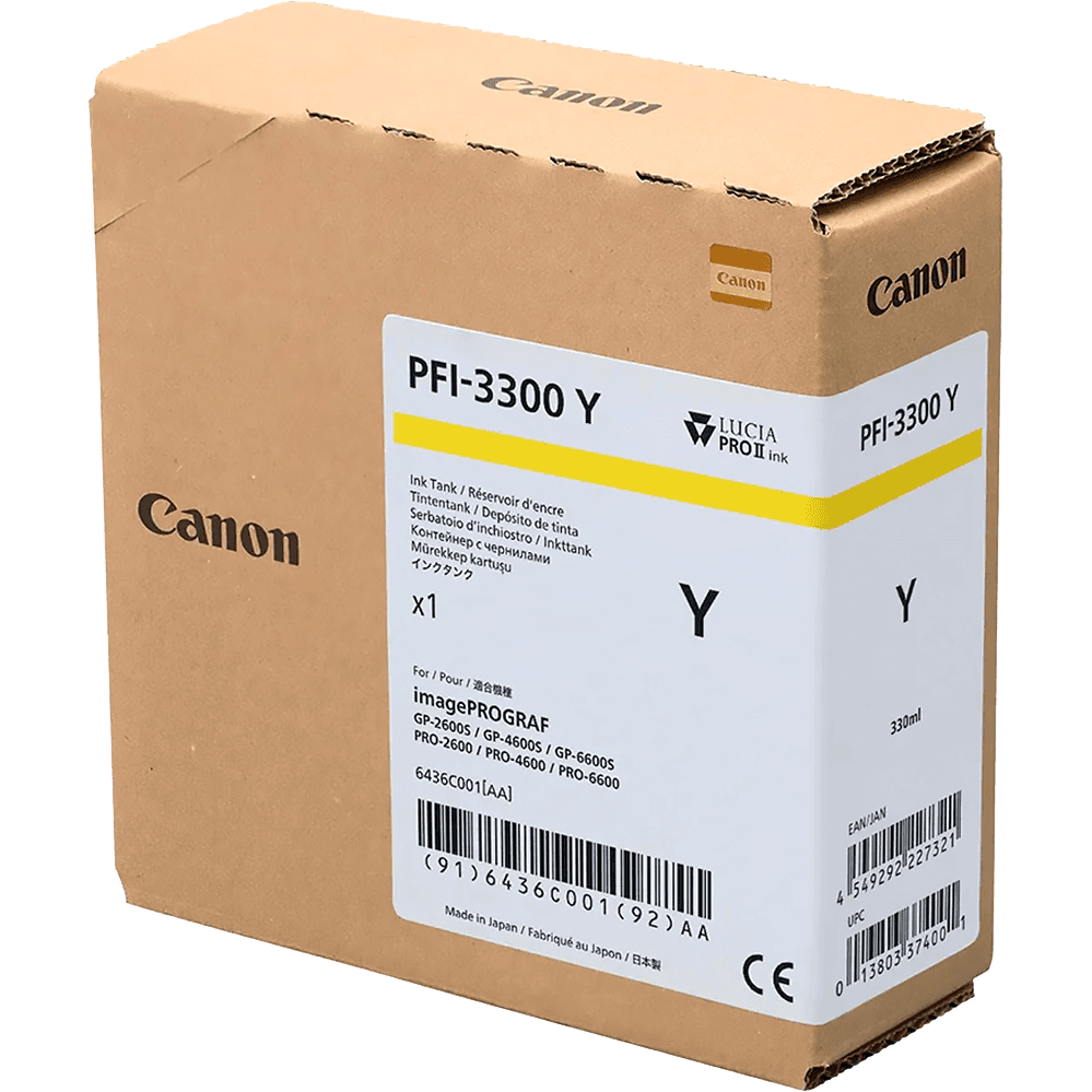 Картридж струйный Canon INK PFI-3300 YELLOW