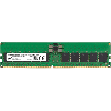 Память оперативная/ Micron 96GB DDR5 6400 MT/s CL52 DR ECC Registered DIMM 288pin