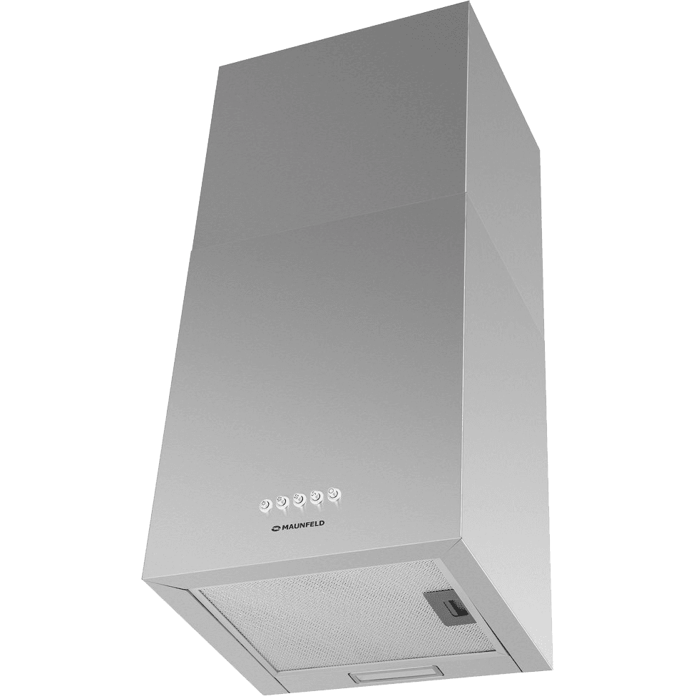 Вытяжка Maunfeld/ Кухонная вытяжка MAUNFELD BOX Push 40 Inox, настенная, механическое управление, 1000 м3/ч, 3 скорости, уровень шума 60 дБ, цвет нержавеющая сталь