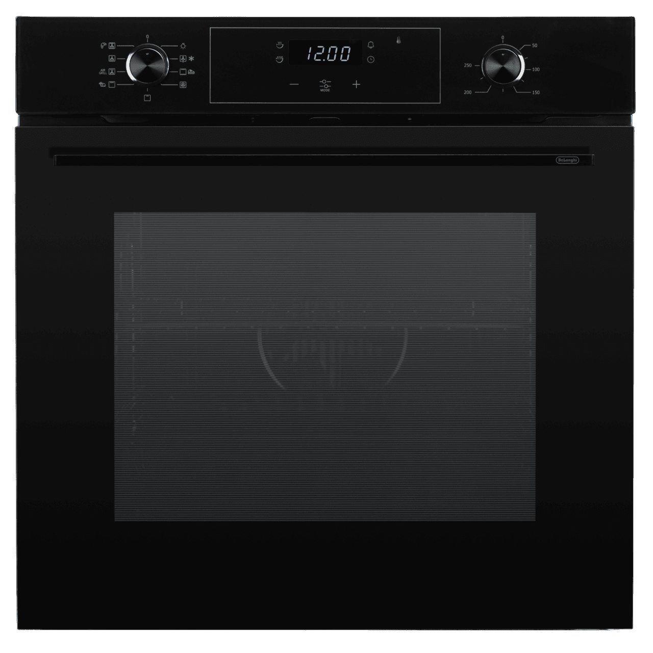Встраиваемый духовой шкаф Delonghi/ Встраиваемый духовой шкаф Delonghi, объем 60 л, 9 режимов, конвекция, таймер, цвет черный