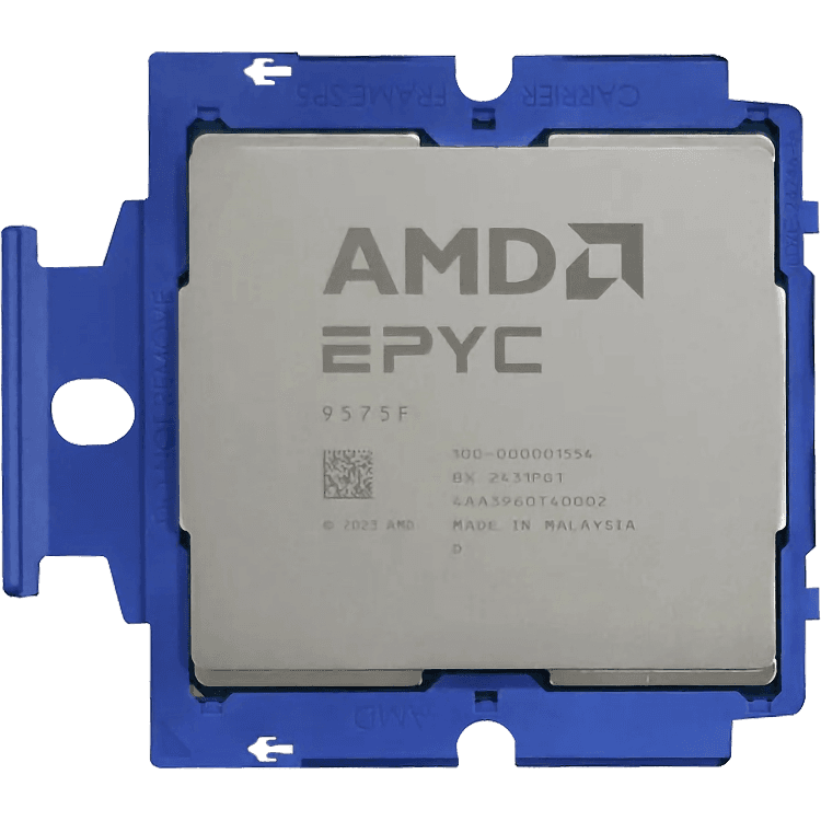 Процессор серверный/ CPU SP5 AMD EPYC 9575F (64C/128T, 3.3/5GHz, 256MB, 400W) OEM