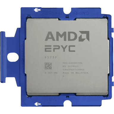 Процессор серверный/ CPU SP5 AMD EPYC 9575F (64C/128T, 3.3/5GHz, 256MB, 400W) OEM